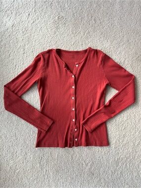 Brandy Melville Zelly Eyelet Top